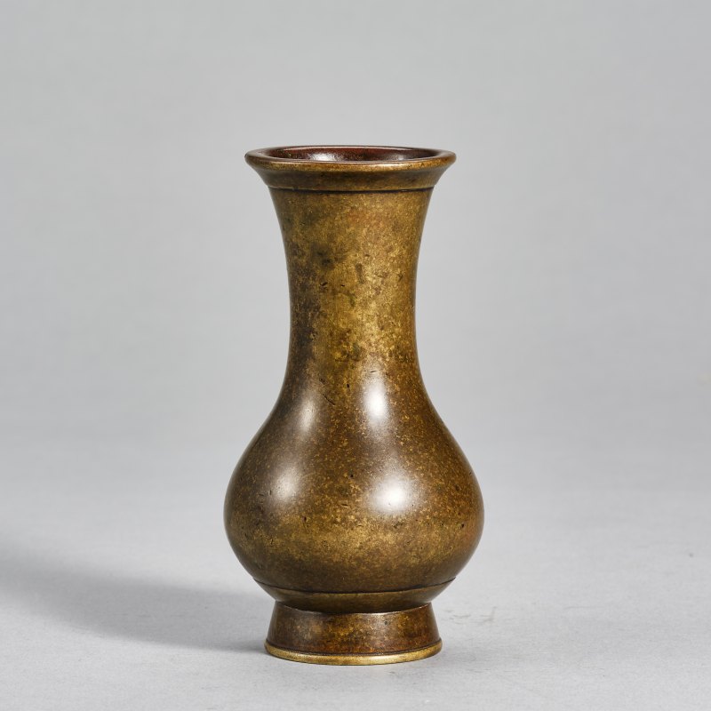 清早期 铜香瓶 - 图2