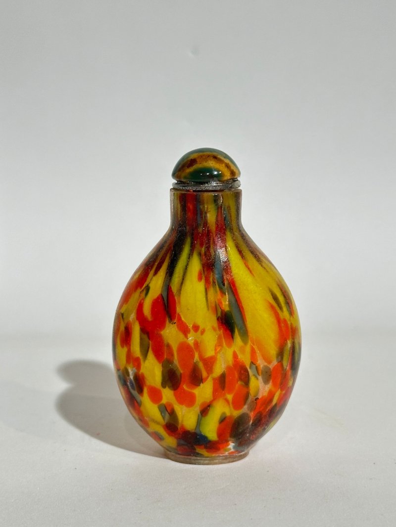 十九世紀 玻璃鼻煙壺五件 | FIVE GLASS SNUFF BOTTLES - 图13