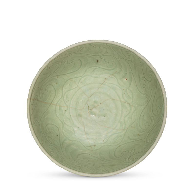 明 龍泉青釉盌 | A LONGQUAN CELADON DEEP BOWL - 图2
