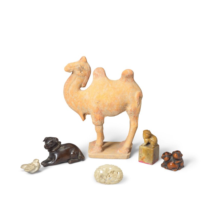 漢及更晚 動物雜項一組 | A VARIED COLLECTION OF MODELS AND CARVINGS OF ANIMALS - 图1