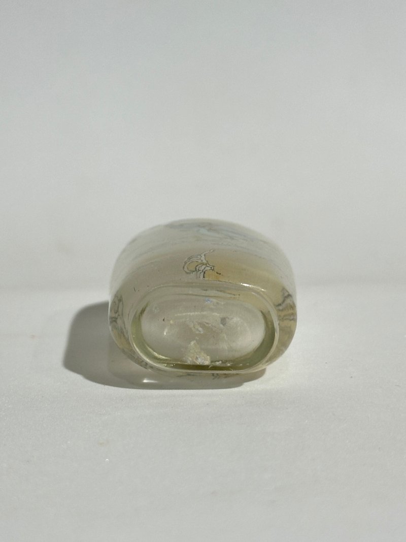 向君作 玻璃內畫「七仙女」鼻煙壺 一九六六年作 | AN INSIDE PAINTED GLASS 'SEVEN GODDESSES' SNUFF BOTTLE - 图5