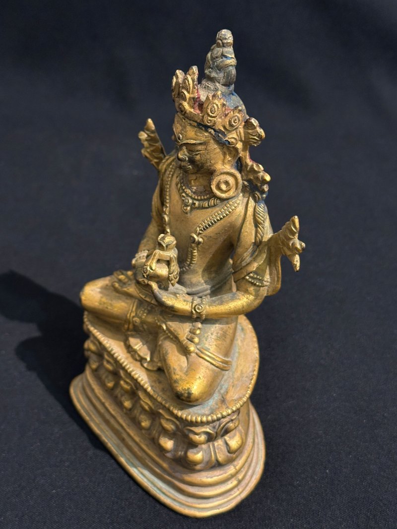 （或）十八世紀 帕拉復興風格 銅鎏金無量壽佛坐像 | A GILT-BRONZE FIGURE OF AMITAYUS - 图4