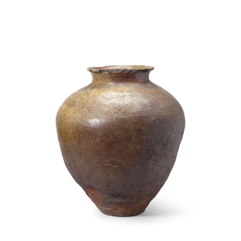 室町時代 十五世紀 信樂燒陶罐 | A LARGE STONEWARE STORAGE JAR, SHIGARAKI WARE - 图2