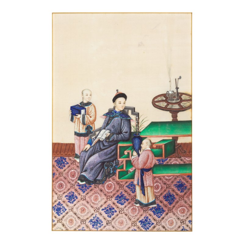 十九世紀 通草畫一組十二件 | CHINESE ARTISTS (19TH CENTURY) - 图10