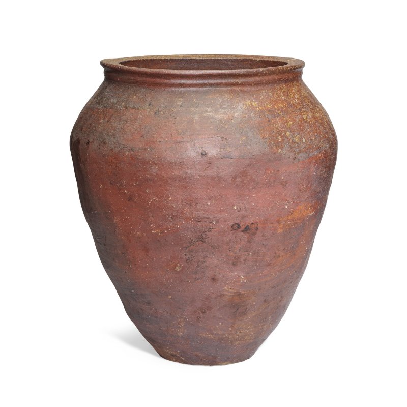 江戶時代 十八世紀 越前焼大甕 | A LARGE STONEWARE STORAGE JAR, ECHIZEN WARE - 图3