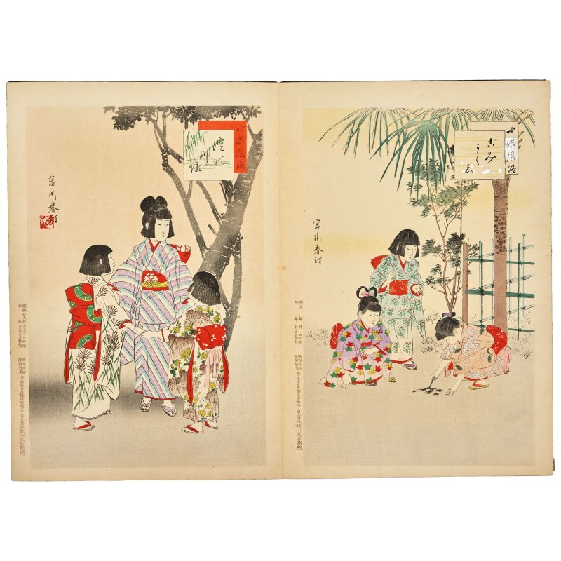 MIYAGAWA SHUNTEI (1873-1914) - 图2