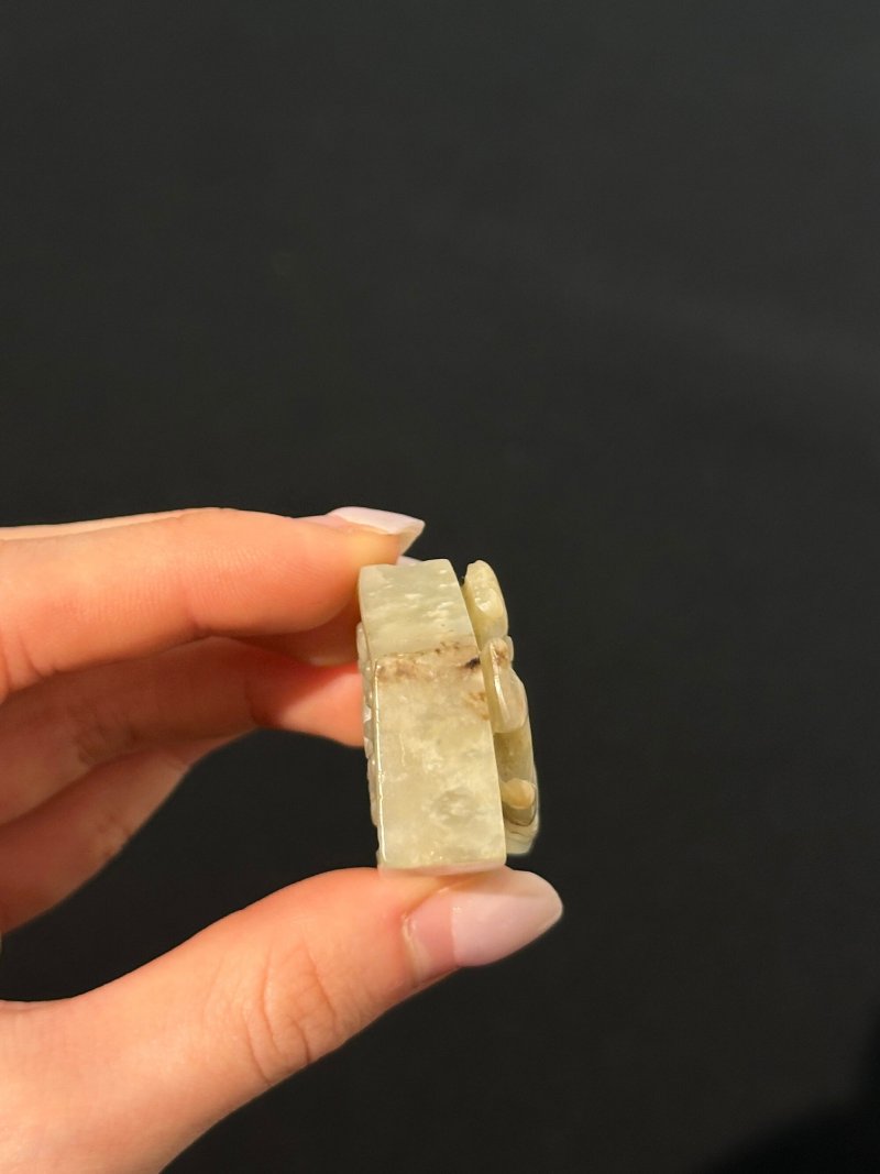 二十世紀 玉雕七件 及盒 | SEVEN JADE CARVINGS - 图9