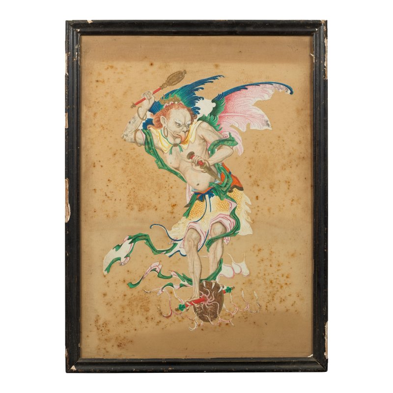 中國畫家 十九世紀 聖賢圖九幅 設色紙本 裝框 | CHINESE ARTIST (19TH CENTURY) - 图5