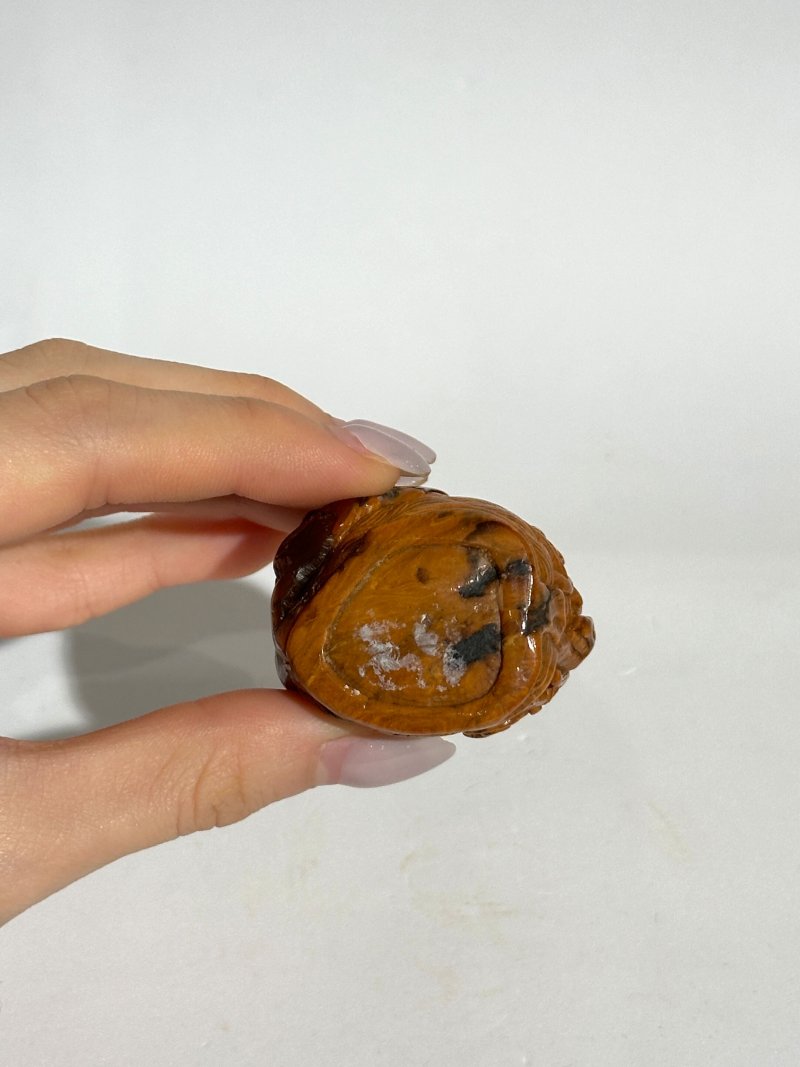 1760-1880 琥珀人物大師根珀人物紋鼻煙壺 及盒 | A ROOT AMBER SNUFF BOTTLE - 图2