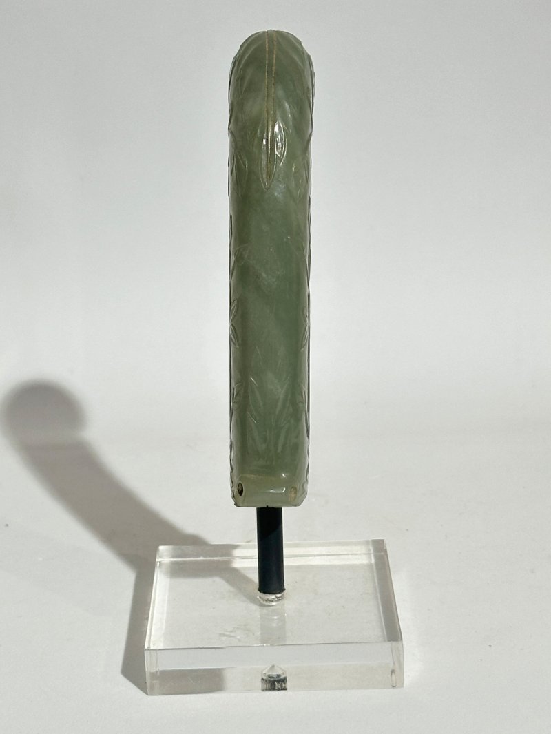 莫臥兒 十九世紀 翠玉刀柄 | A GREEN JADE HILT - 图5