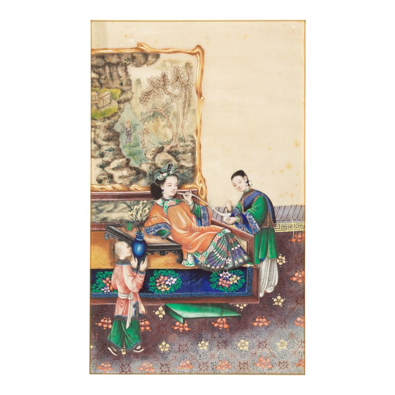 十九世紀 通草畫一組十二件 | CHINESE ARTISTS (19TH CENTURY) - 图12