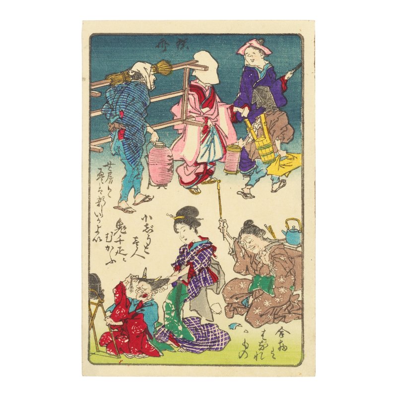 KAWANABE KYŌSAI (1831–1889) - 图7