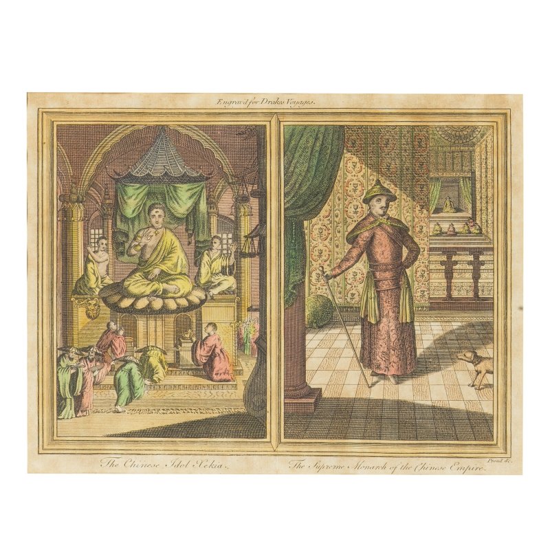 一六六九至一七九六年 中國主題版畫七件 | A COLLECTION OF SEVEN ENGRAVINGS OF CHINESE SCENES - 图2
