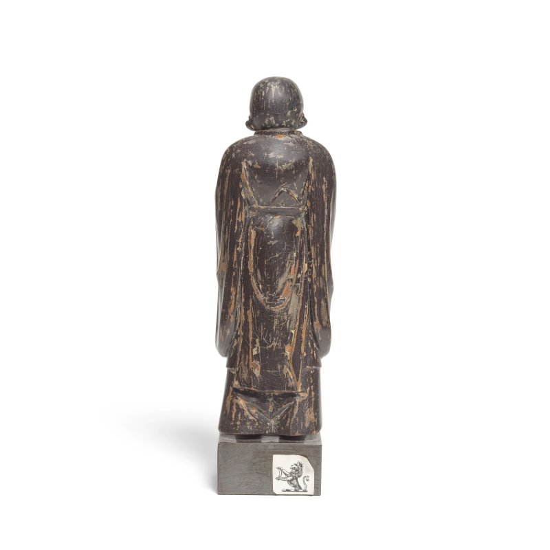 室町時代 十六世紀 漆木雕聖德太子像 | A CARVED LACQUERED WOOD FIGURE OF PRINCE SHOTOKU TAISHI - 图2