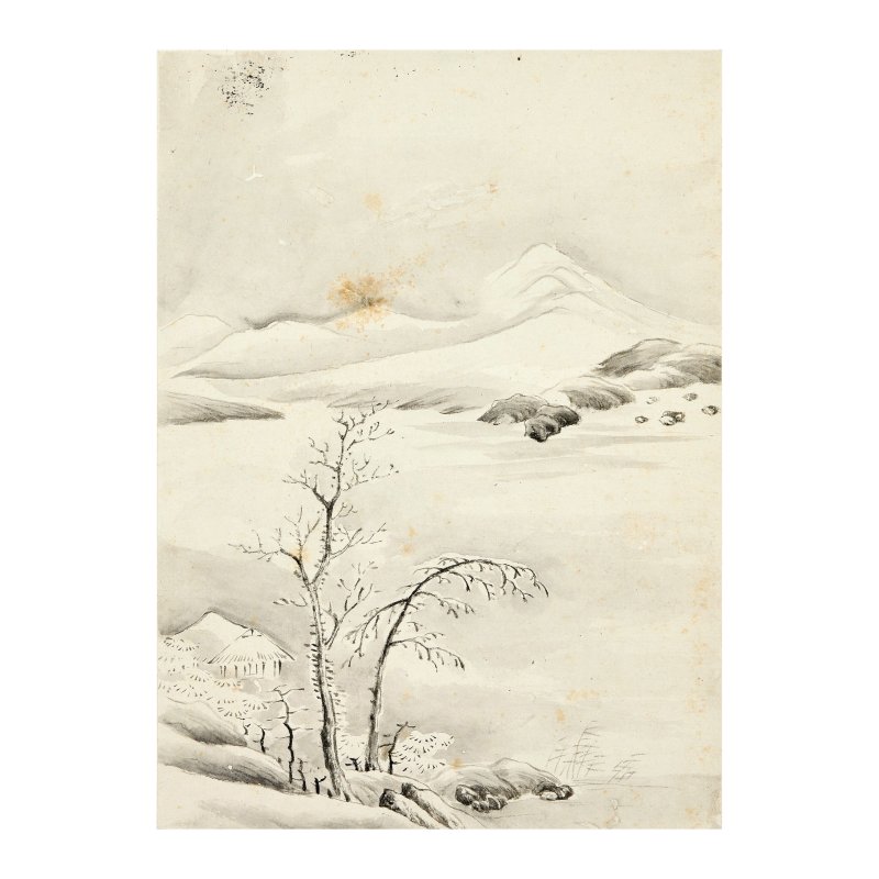 藍漣 山水人物冊頁八開 設色紙本 | LAN LIAN (1650-1730) - 图8