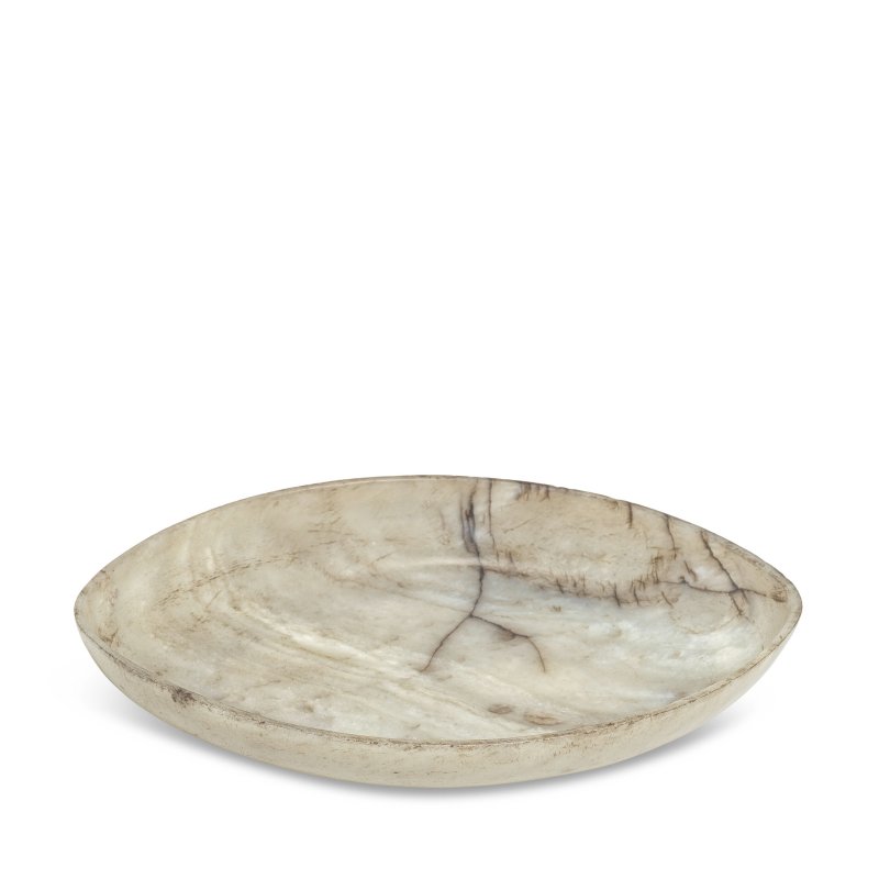 二十世紀 米白褐青玉洗 | A CREAM, BROWN AND CELADON JADE WASHER