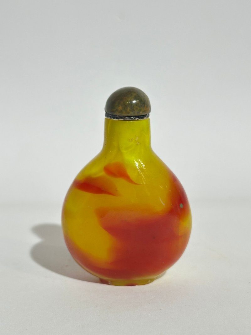 十九世紀 玻璃鼻煙壺五件 | FIVE GLASS SNUFF BOTTLES - 图19