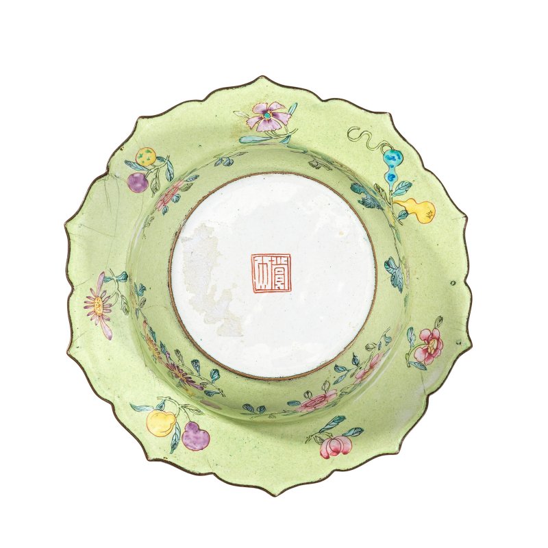 十八/十九世紀 畫琺琅及彩瓷一組 | A COLLECTION OF PAINTED ENAMEL AND ENAMELLED ITEMS - 图4