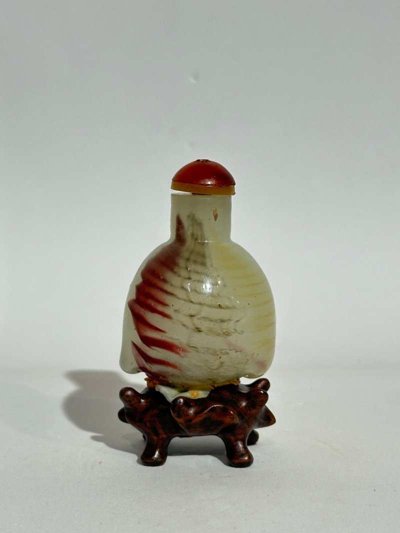 十九世紀 玻璃鼻煙壺五件 | FIVE GLASS SNUFF BOTTLES - 图20