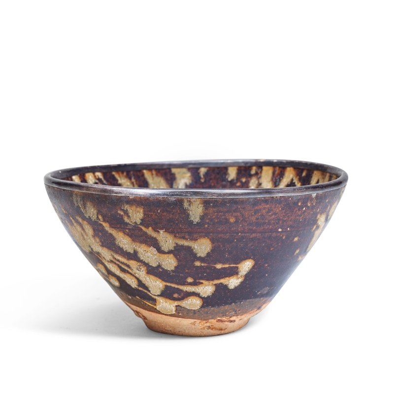 宋 吉州窯玳瑁釉盞 | A JIZHOU 'TORTOISESHELL' GLAZED TEA BOWL