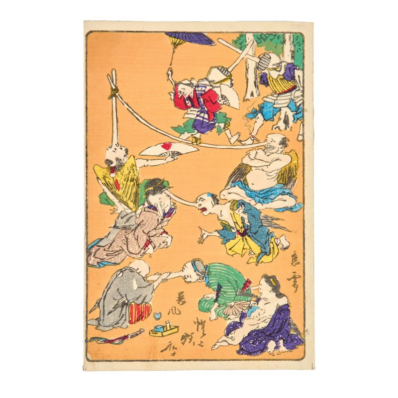 KAWANABE KYŌSAI (1831–1889) - 图3