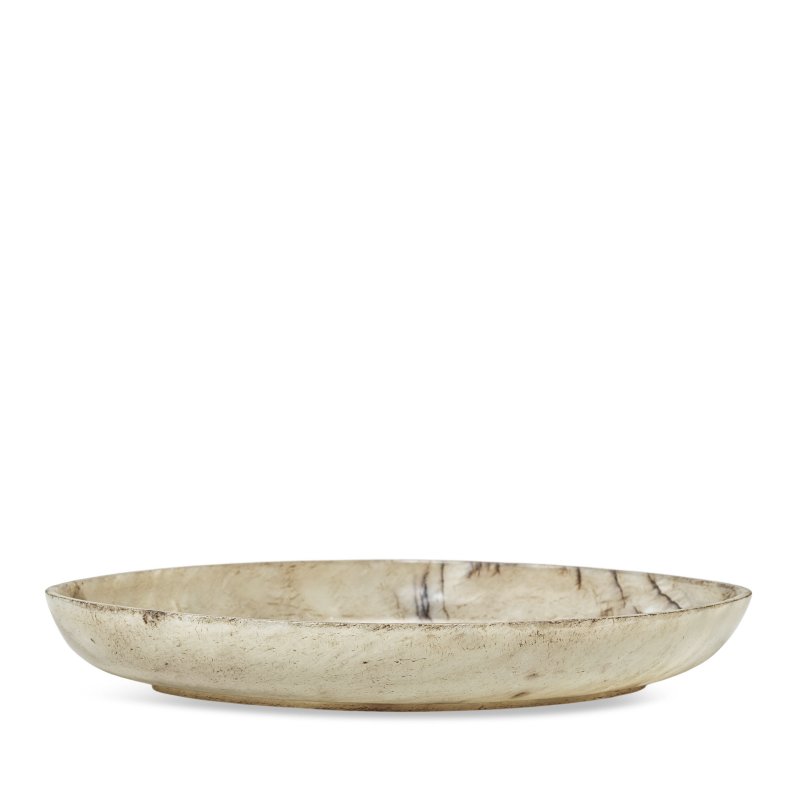 二十世紀 米白褐青玉洗 | A CREAM, BROWN AND CELADON JADE WASHER - 图4
