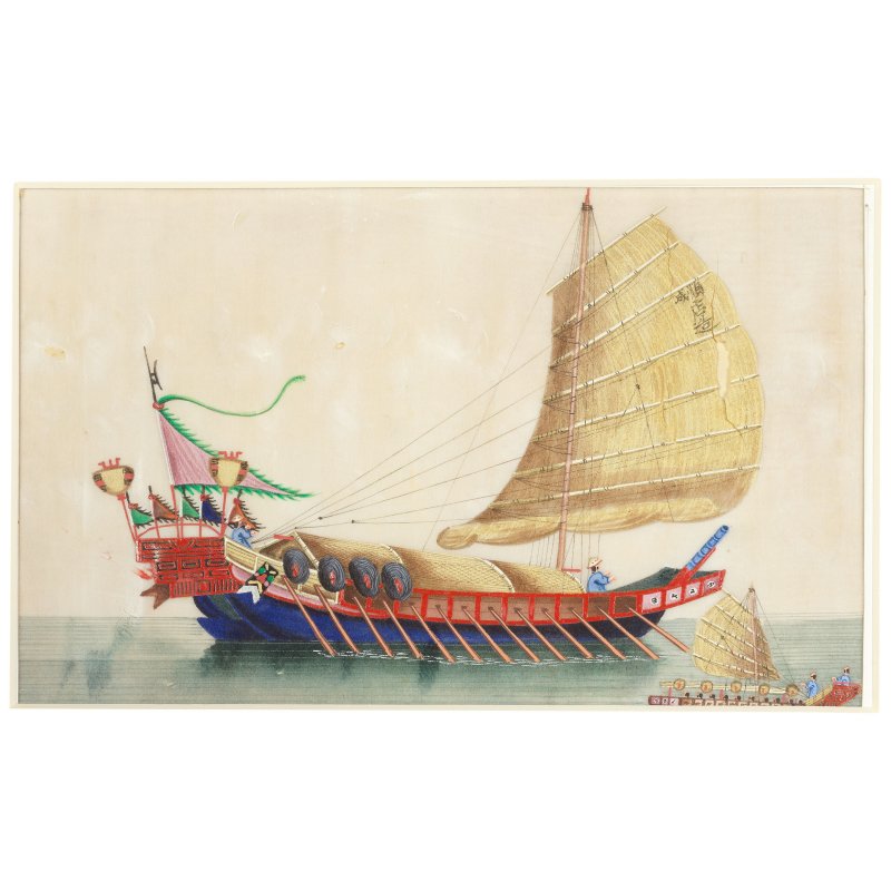 十九世紀 通草畫一組十二件 | CHINESE ARTISTS (19TH CENTURY) - 图3