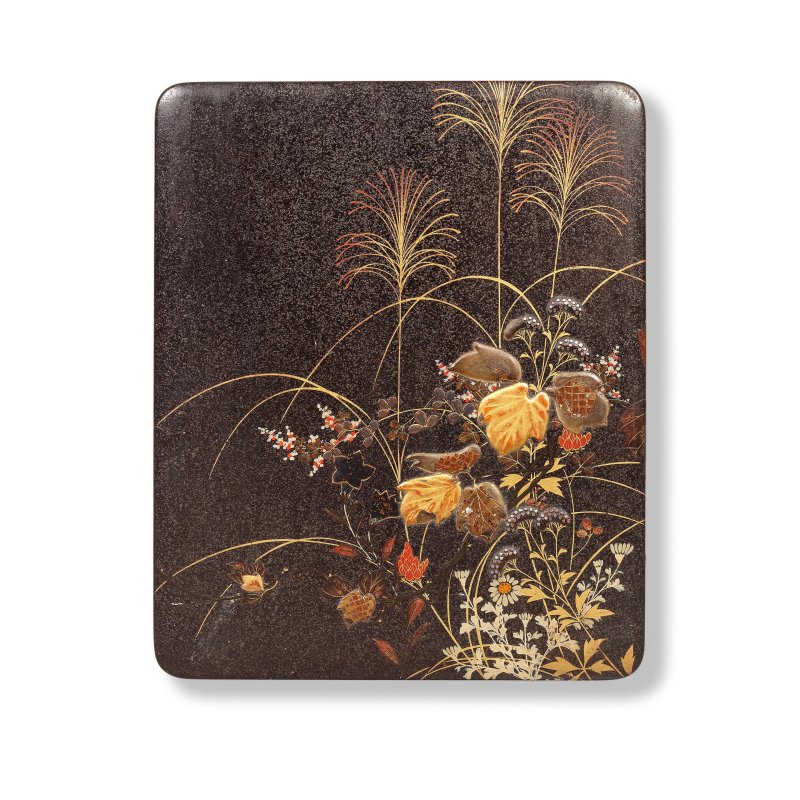 明治時代 漆金硯箱 | A LACQUER SUZURIBAKO (WRITING BOX)