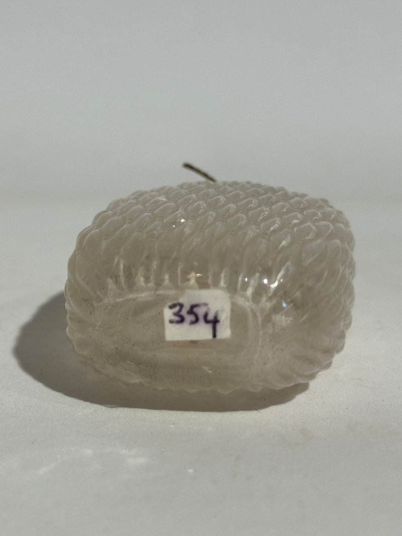 清十九世紀 水晶鼻煙壺二件 | TWO ROCK CRYSTAL SNUFF BOTTLES - 图7