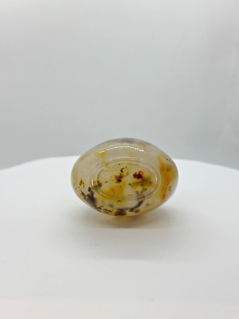 清十九世紀 影瑪瑙鼻煙壺 | A SHADOW AGATE SNUFF BOTTLE - 图3