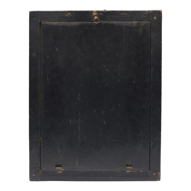約一八零零年 外銷玻璃鏡畫 | A CHINESE EXPORT REVERSE PAINTED MIRROR - 图2