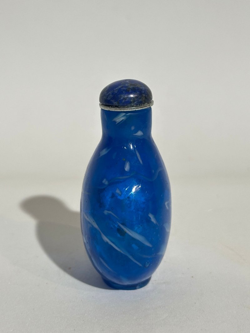 十九世紀 玻璃鼻煙壺五件 | FIVE GLASS SNUFF BOTTLES - 图24