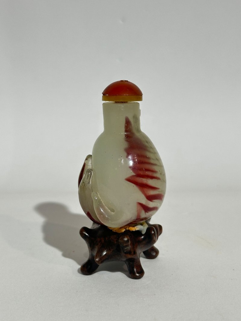 十九世紀 玻璃鼻煙壺五件 | FIVE GLASS SNUFF BOTTLES - 图6