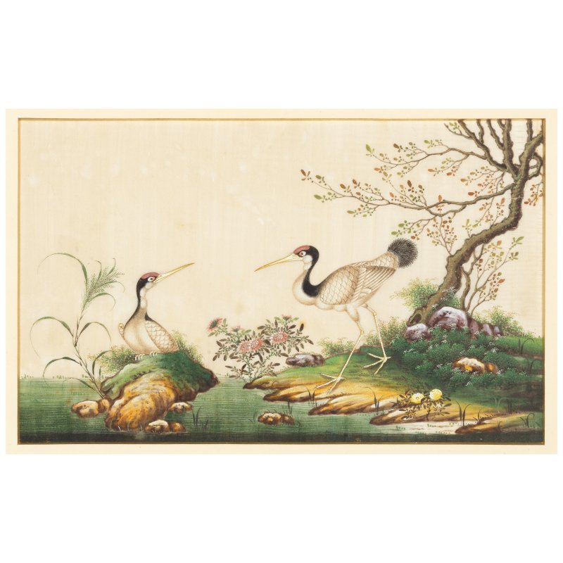 中國畫家 十九世紀 鳥圖一組八幅 水粉通草畫 | CHINESE ARTIST (19TH CENTURY) - 图6