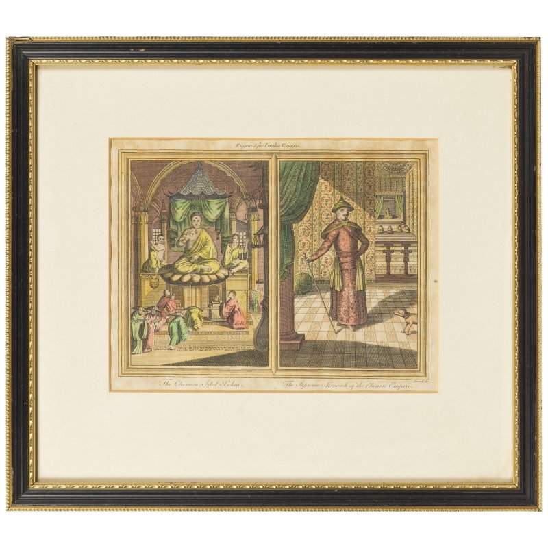 一六六九至一七九六年 中國主題版畫七件 | A COLLECTION OF SEVEN ENGRAVINGS OF CHINESE SCENES - 图9