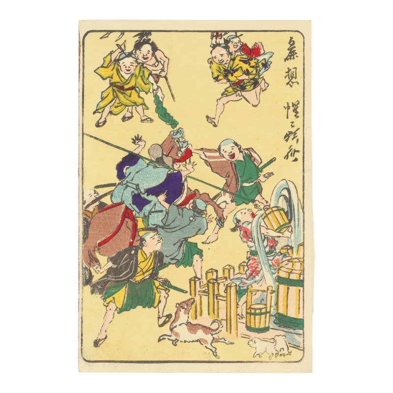 KAWANABE KYŌSAI (1831–1889) - 图6