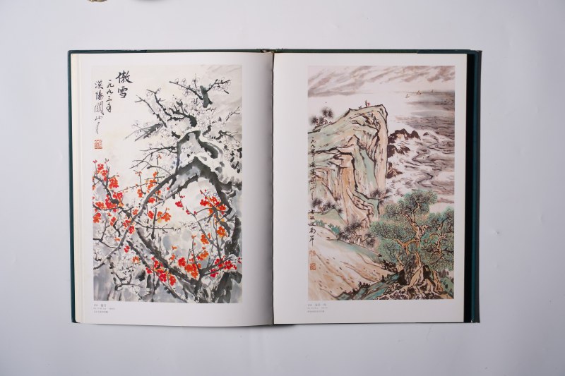 《关山月画集》 8开精装画册 - 图14