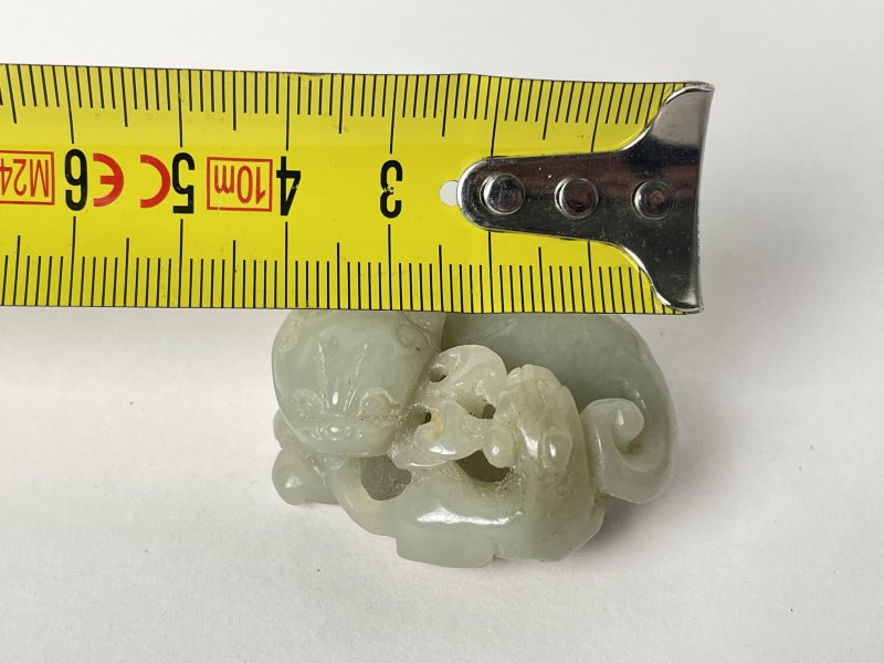 清 白玉雕件 - 图7
