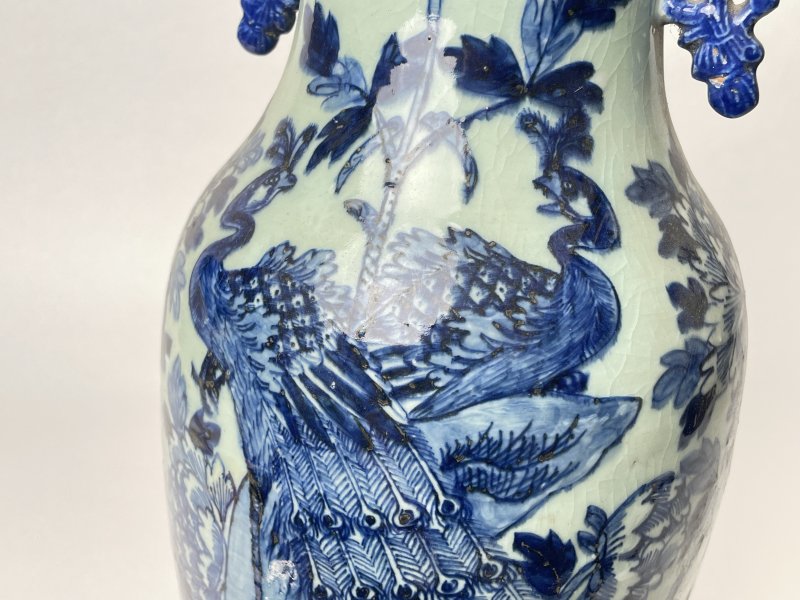 清 150件青花花鸟纹嫁妆瓶 - 图6