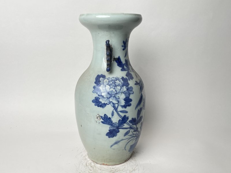 清 150件青花花鸟纹嫁妆瓶 - 图4
