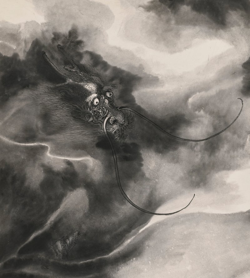ZHANG SHANZI (1882-1940)  Dragon - 图3