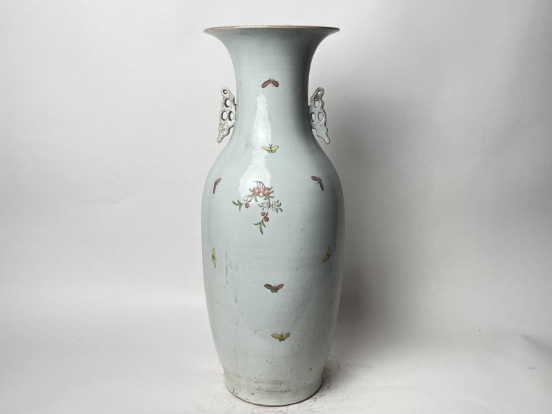 民国 300件粉彩花鸟纹嫁妆瓶 - 图3