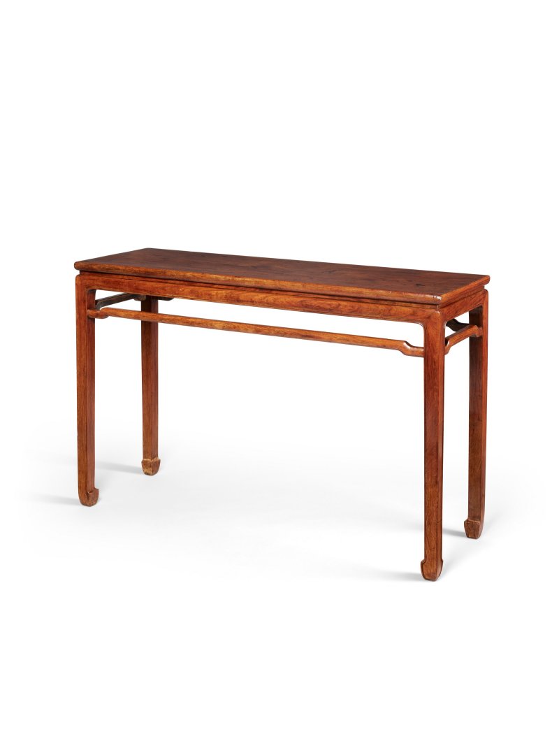 A VERY RARE HUANGHUALI RECTANGULAR SIDE TABLE, ZHUO  CHINA, MING DYNASTY, 17TH CENTURY - 图2