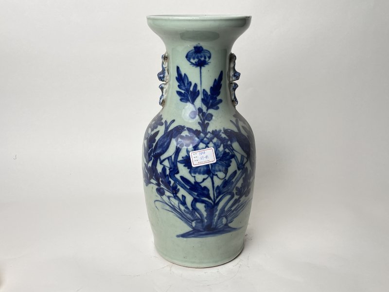清 150件青花花鸟纹嫁妆瓶 - 图1