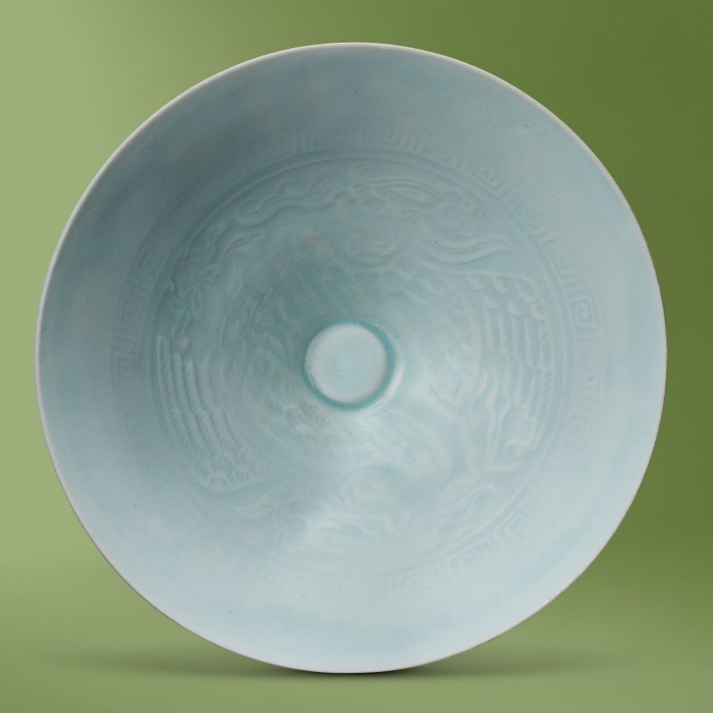 A QINGBAI 'PHOENIX' CONICAL BOWL  CHINA, SOUTHERN SONG DYNASTY (1127-1279) - 图1