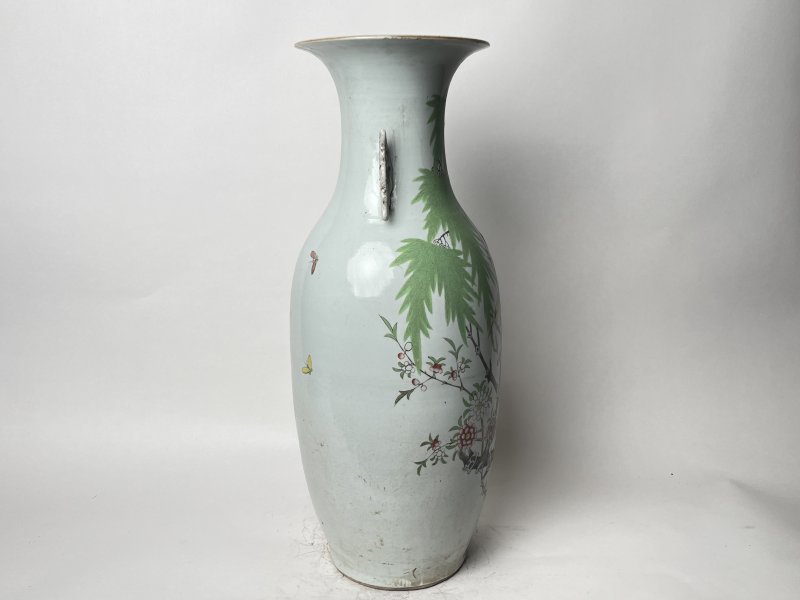 民国 300件粉彩花鸟纹嫁妆瓶 - 图4