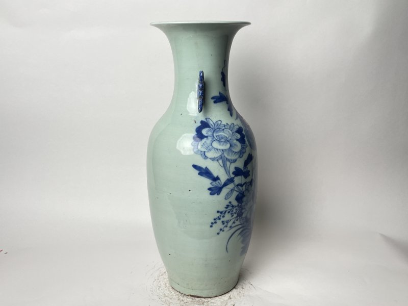 清 300件青花花鸟纹嫁妆瓶 - 图4