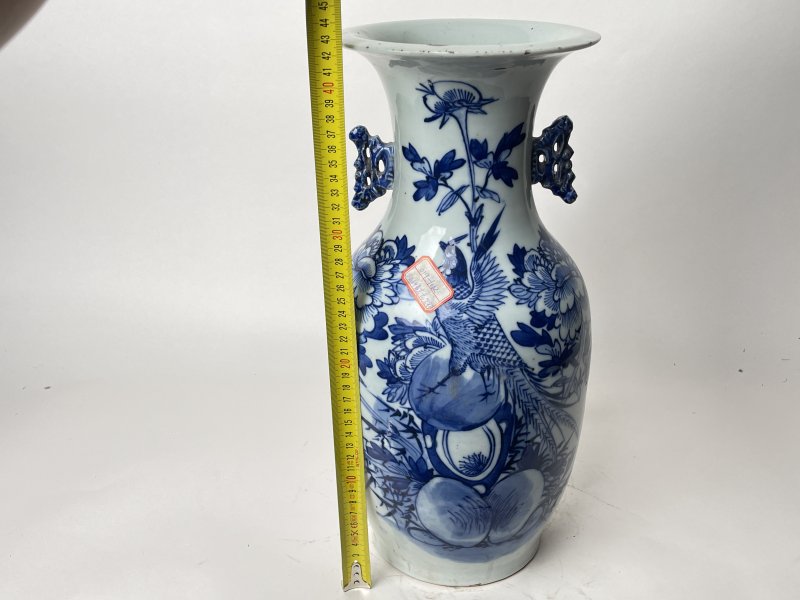 清 150件青花花鸟纹嫁妆瓶 - 图11