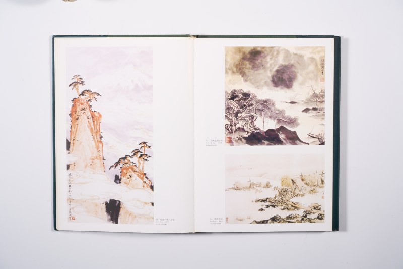 《关山月画集》 8开精装画册 - 图5