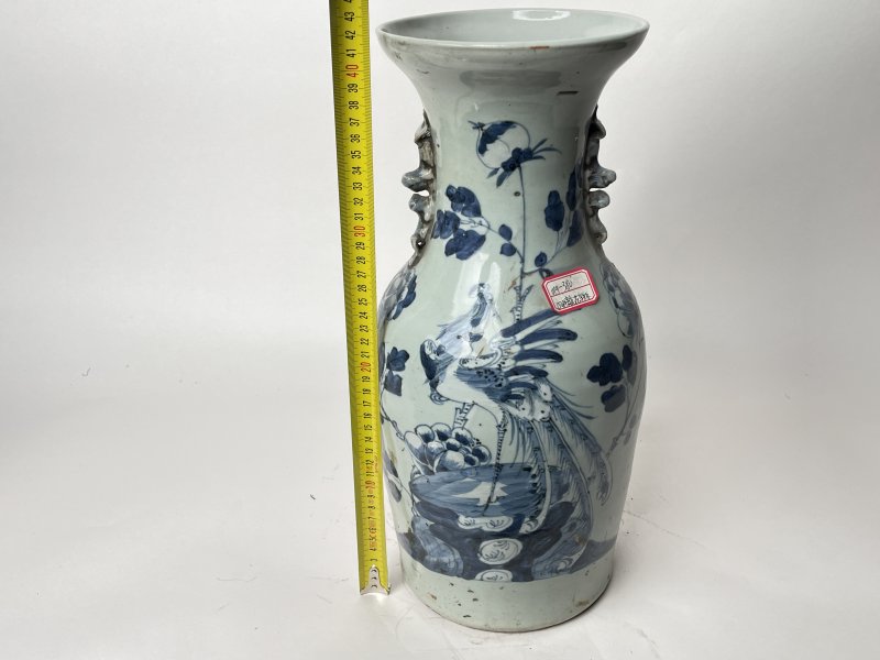 清 150件青花花鸟纹嫁妆瓶 - 图10